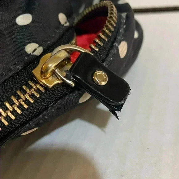 Kate spade polkadot nylon satchel handbag - Picture 8 of 16